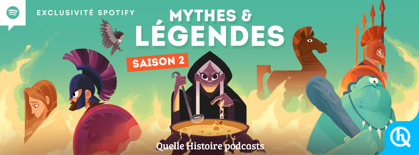 Le podcast Spotify Exclusive Mythes Légendes sexporte à l