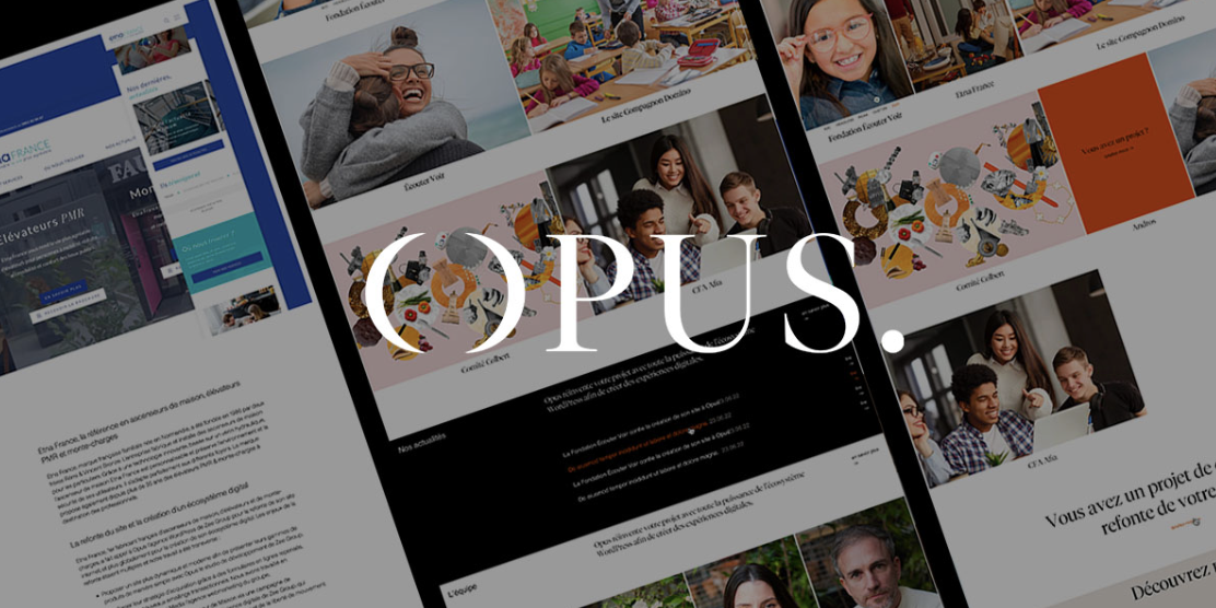 Opus dévoile sa nouvelle identité visuelle et renforce son