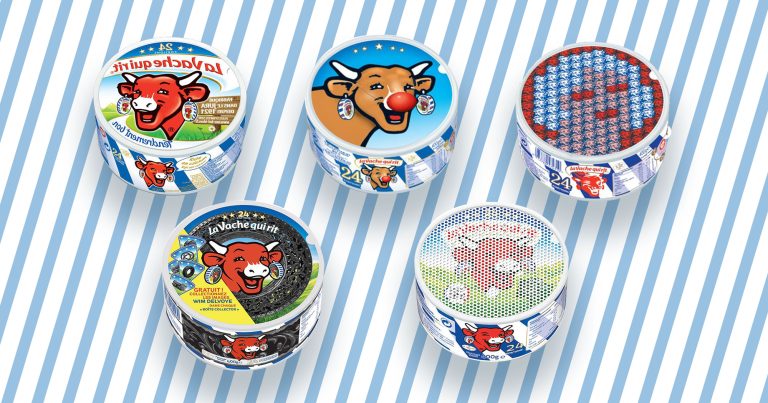 Franz Erhard Walther signe la Boîtes Collector La Vache qui rit 2022