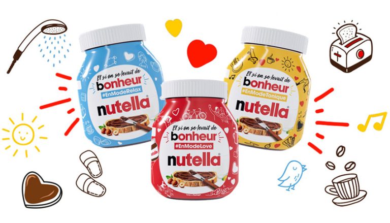Nutella dévoile un nouveau packaging et un jeu concours
