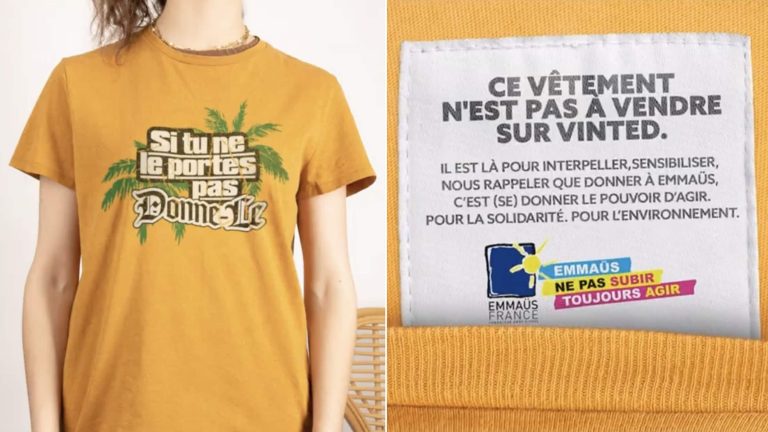 Emmaüs hack Vinted avec Havas Paris et l’ Agence Verte 