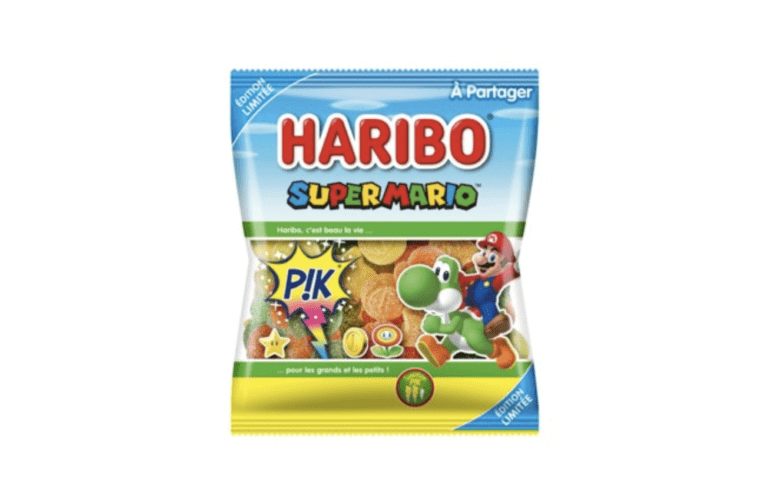 Nouveauté dans les rayons confiseries : l’édition limitée Haribo P!K x Super Mario