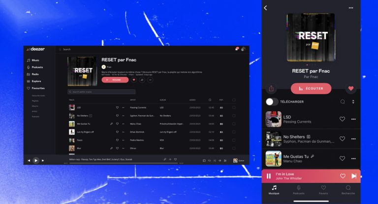La Fnac continue de libérer la culture en lançant la playlist « Reset par Fnac » sur les plateformes de streaming musical