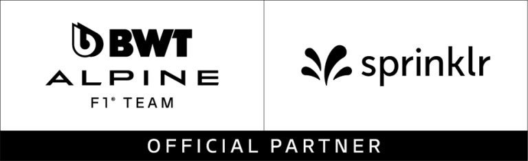 L’écurie BWT Alpine F1 Team prolonge son partenariat avec Sprinklr