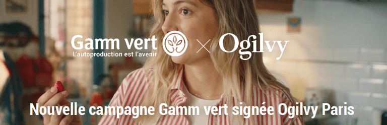 Nouvelle campagne Gamm vert signée Ogilvy Paris