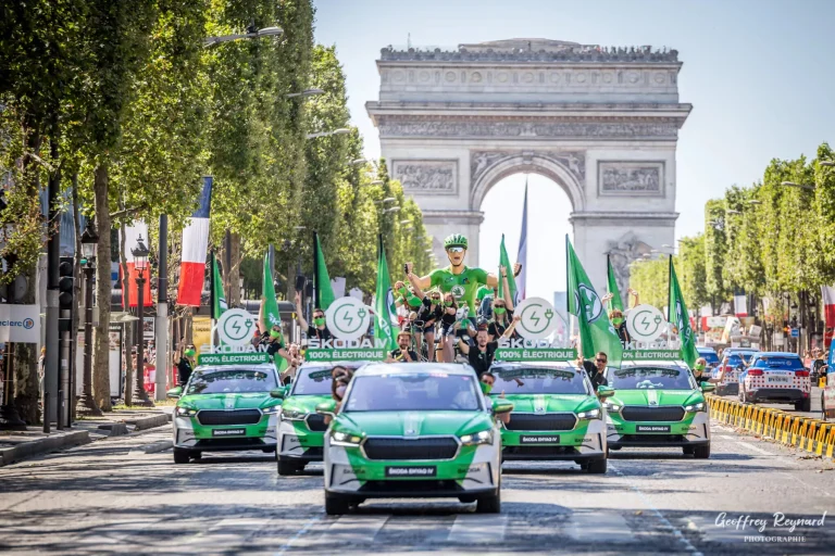 Škoda au départ de son 20e Tour de France