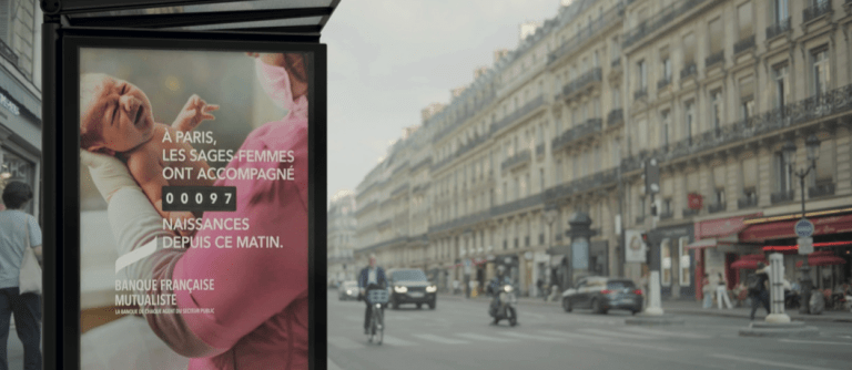 La Banque Française mutualiste investit les grandes villes françaises avec une nouvelle campagne d’affichage 