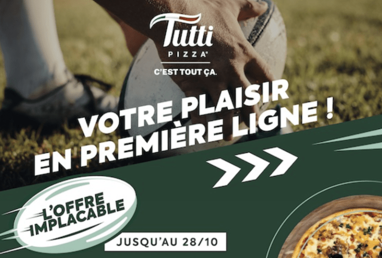 Coup d’envoi de la campagne Tutti Pizza pour la Coupe du Monde de rugby