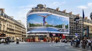 Allianz pare ses agences et ses immeubles des couleurs de Paris 2024