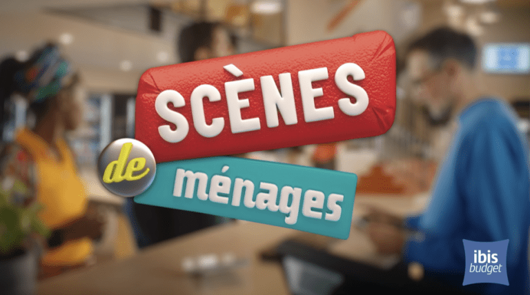Pour les hôtels ibis budget, M6 Publicité et iProspect font pour la 1ère fois sortir un couple du décor de «Scènes de Ménages»