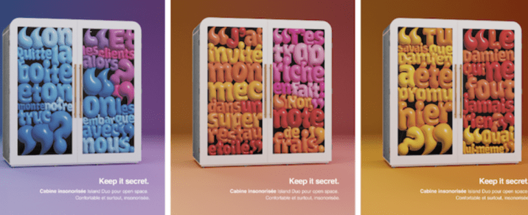«Keep it secret», nouvelle campagne Work With Island signée The Good Company