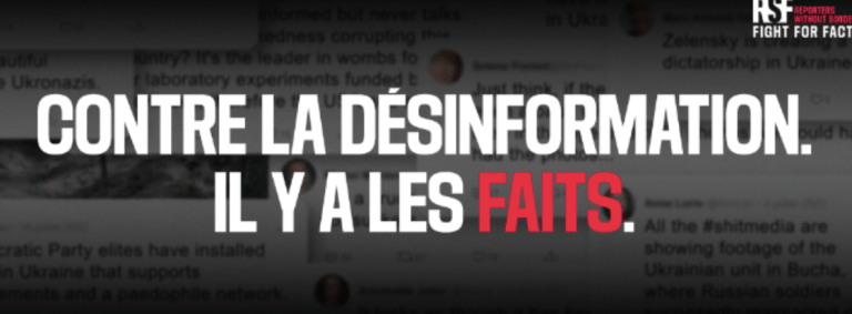 Reporters Sans Frontières s&rsquo;attaque à la propagande russe avec BETC