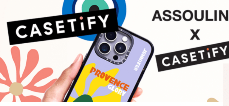 CASETiFY pose ses valises à Paris au Bon Marché Rive Gauche