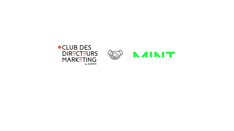 MINT, nouveau partenaire du Club des Directeurs Marketing des Grandes Entreprises de l’Adetem