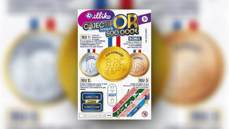 «Objectif Or» : le nouveau jeu à gratter pour célébrer les Jeux Olympiques et Paralympiques de Paris 2024