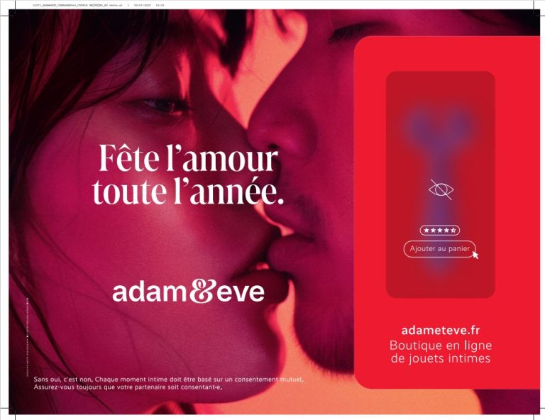 Adam & Eve dévoile sa nouvelle campagne à l’occasion de la Saint-Valentin