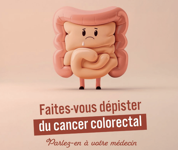 Une campagne de communication pour sensibiliser au dépistage du cancer colorectal