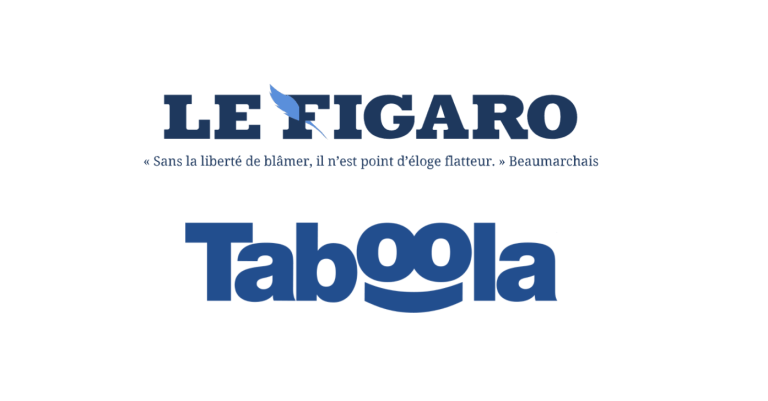 Le Figaro et Taboola renouvellent leur partenariat exclusif