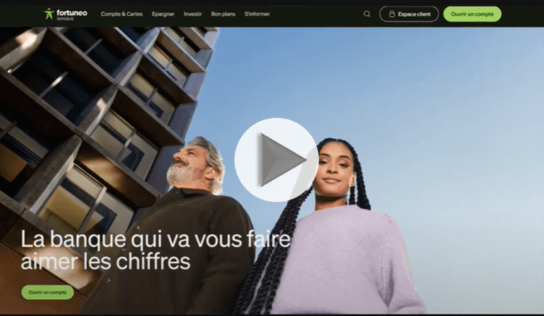 Fortuneo dévoile la nouvelle identité de son site internet