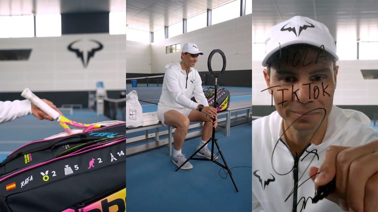 Rafael Nadal débarque sur TikTok 