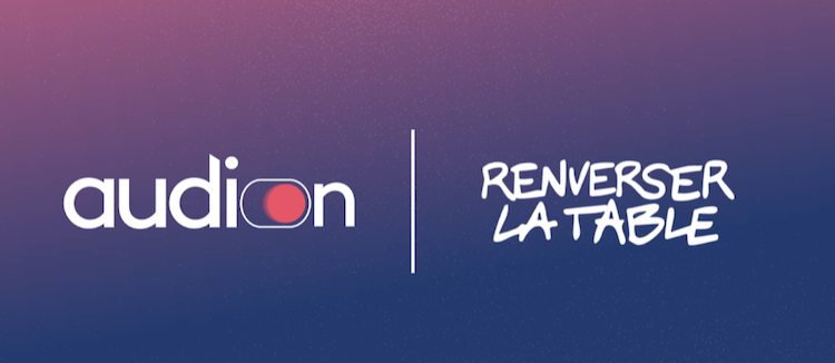 Audion accompagne Victoire Tuaillon dans le déploiement de son podcast «Renverser la table»