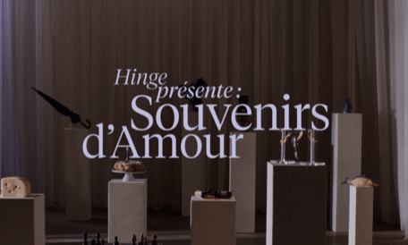 Hinge dévoile sa campagne « Souvenirs d’Amour »