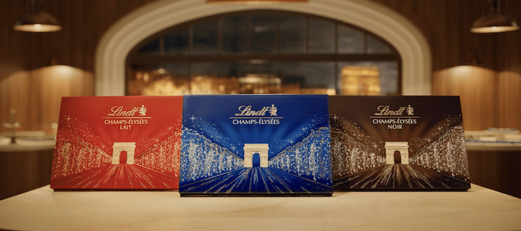 Lindt réinvente sa publicité pour les fêtes