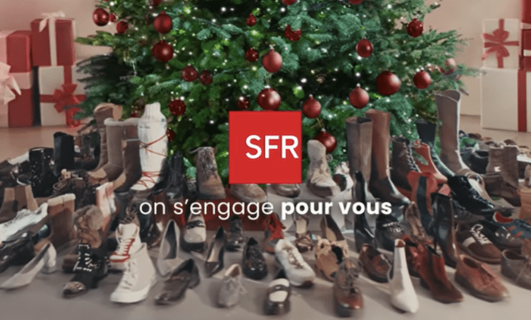 SFR dévoile son film publicitaire de Noël