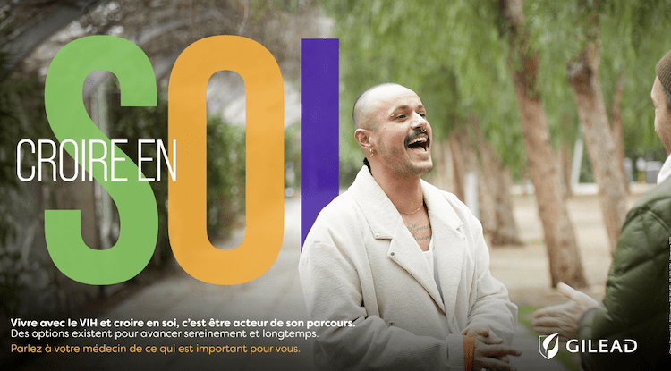 GILEAD et Addiction Agency déploient la campagne “Croire en soi”