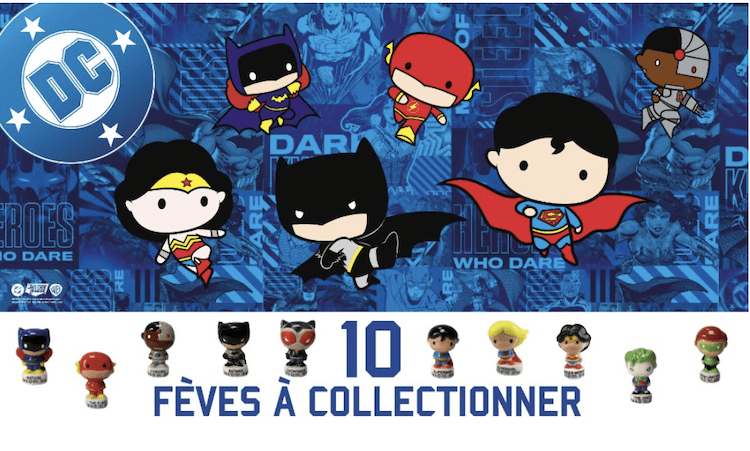 La Mie Câline dévoile 10 fèves DC Comics à collectionner pour l’Epiphanie 