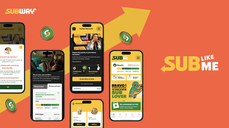 VML revoit le programme de fidélité de Subway