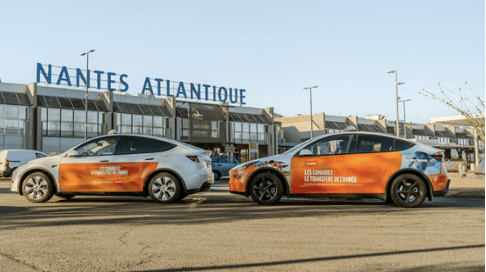 easyJet fervent supporter des Canaries à Nantes