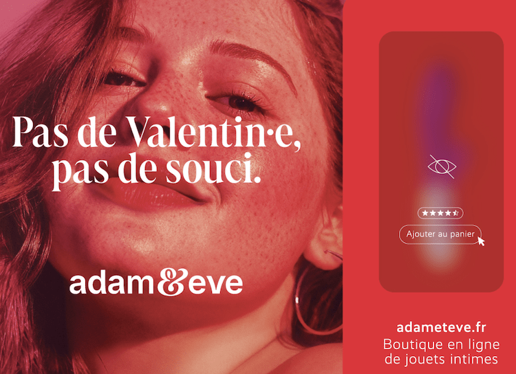 Adam & Eve déploie une nouvelle activation pour la Saint-Valentin avec Conceptory