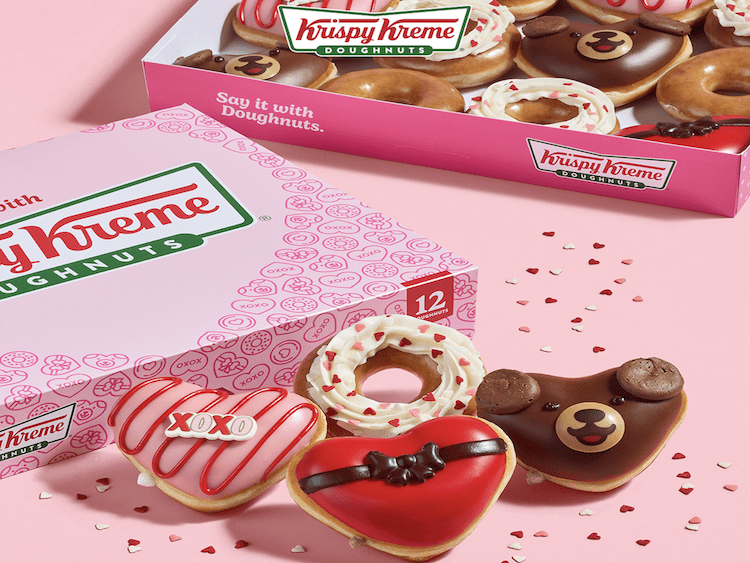 Krispy Kreme dévoile une collection spéciale Saint Valentin