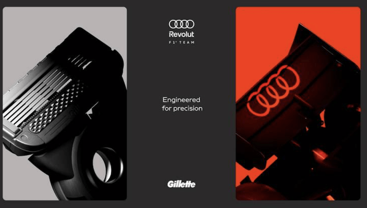 L’équipe Audi Revolut F1 accueille Gillette en tant que partenaire officiel 