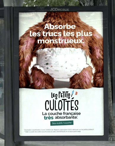 Les Petits Culottés poursuit sa saga en affichage et film social 