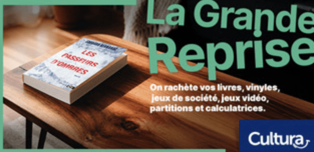 Cultura annonce le retour de son opération emblématique «La Grande Reprise»