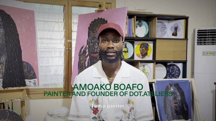 Maison Perrier dévoile Maison Perrier Art Prize avec Amoako Boafo