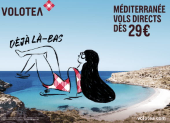 Volotea déploie sa nouvelle campagne