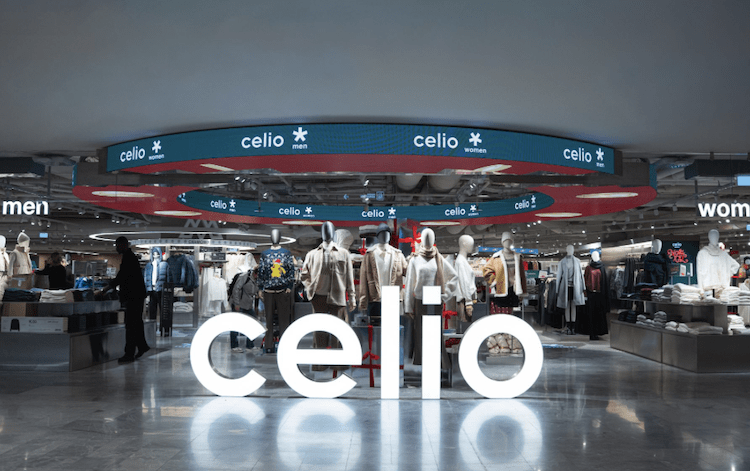 Cenareo a installé au Forum des Halles un écran LED circulaire XXL chez Celio
