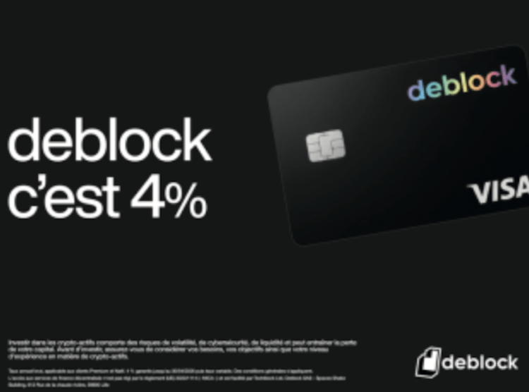 Deblock déploie une campagne nationale pour promouvoir son compte courant rémunéré à 4%
