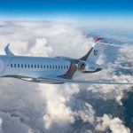 Dassault dévoile le Falcon 10X, jet d’affaires inspiré du Rafale