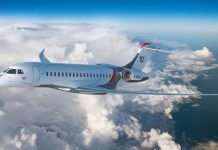 Dassault dévoile le Falcon 10X, jet d’affaires inspiré du Rafale
