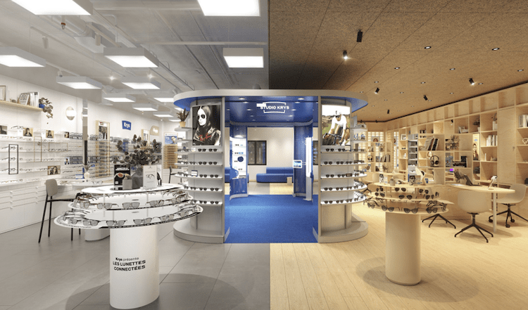 Krys dévoile son nouveau concept magasin avec Carré Noir