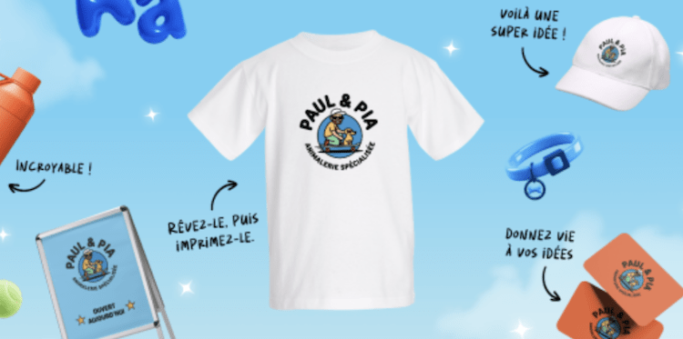 VistaPrint lance un créateur de logo IA pour les TPE-PME