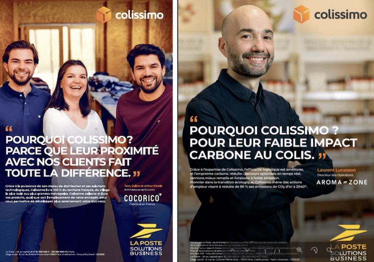 Colissimo dévoile sa nouvelle campagne