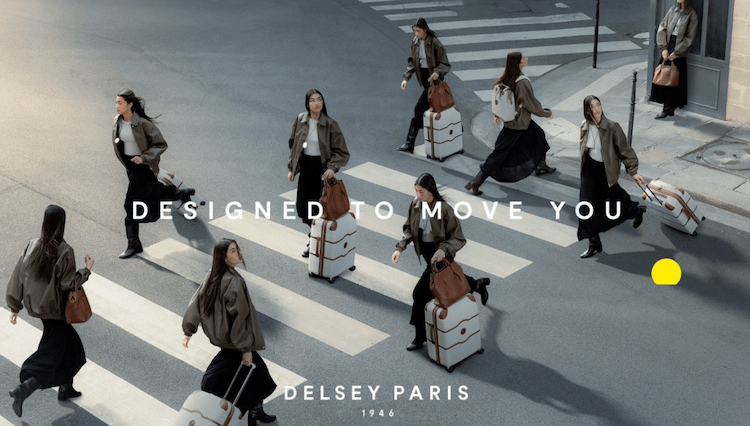 Delsey Paris dévoile sa nouvelle campagne avec VML 