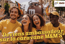 M&M’S lance une campagne de recrutement pour sa caravane du Tour de France