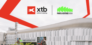 XTB devient partenaire Gold de Paris La Défense Arena