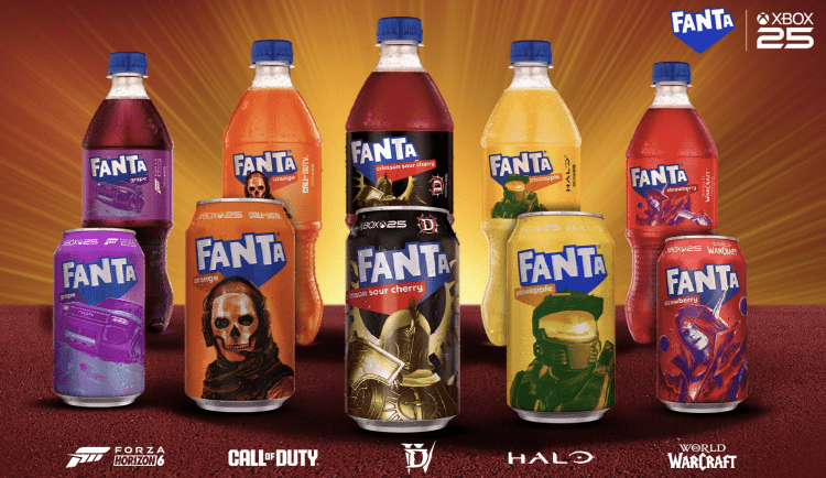 Xbox et Fanta s’associent pour une collection spéciale 